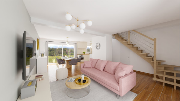 Maison neuve à Abbaretz avec 4 chambres sur terrain de 455m2 - image 3