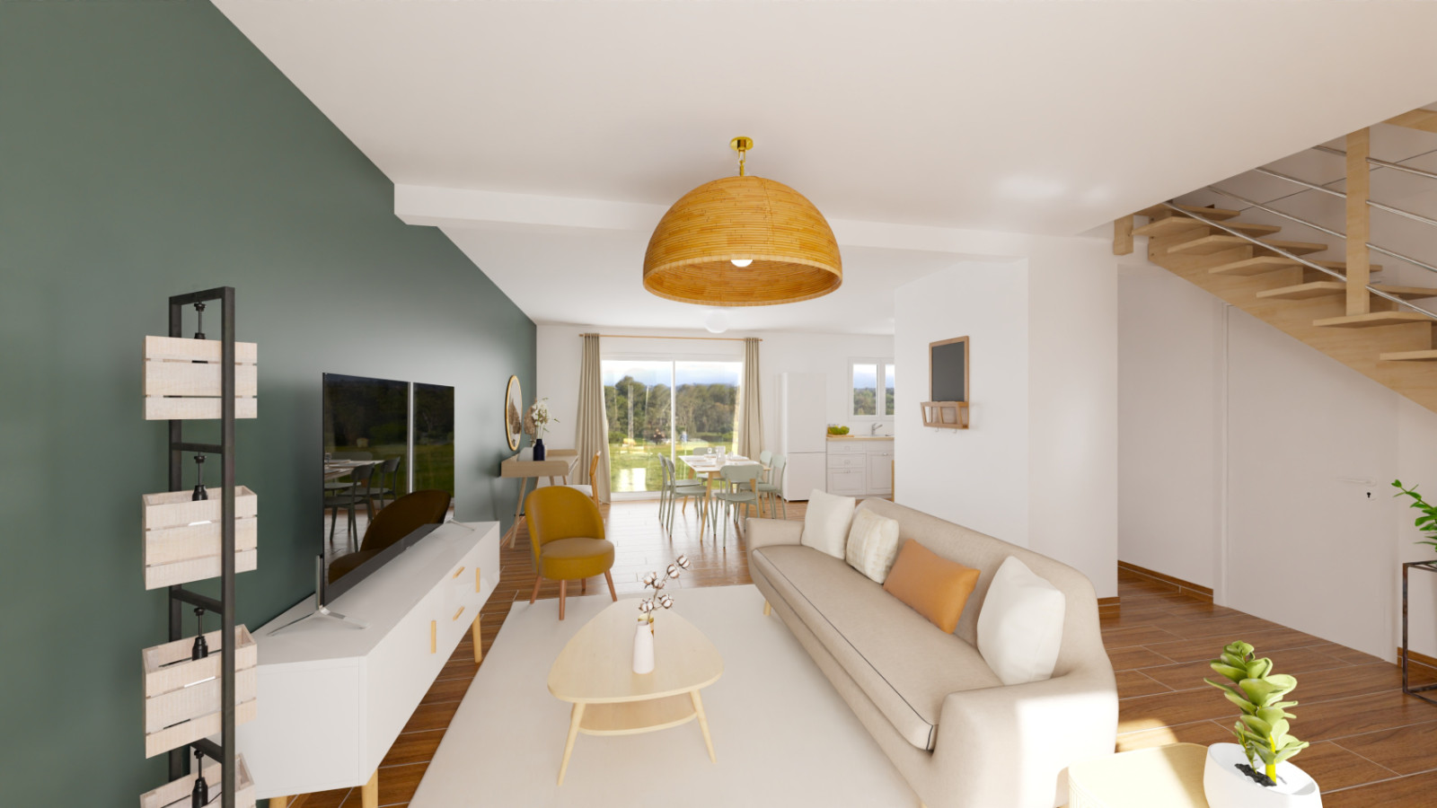 Maison neuve à Montcourt-Fromonville avec 4 chambres sur terrain de 505m2 / image 4