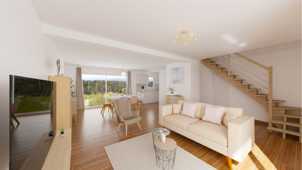 Maison neuve à Balazé avec 4 chambres sur terrain de 394m2 - image 3