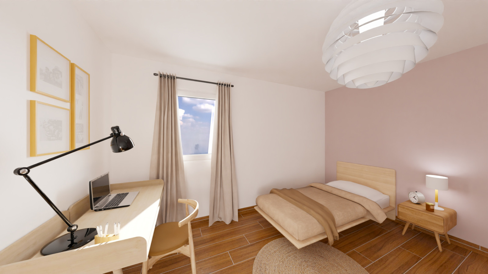 Maison neuve à Buxeuil avec 4 chambres sur terrain de 701m2 / image 9