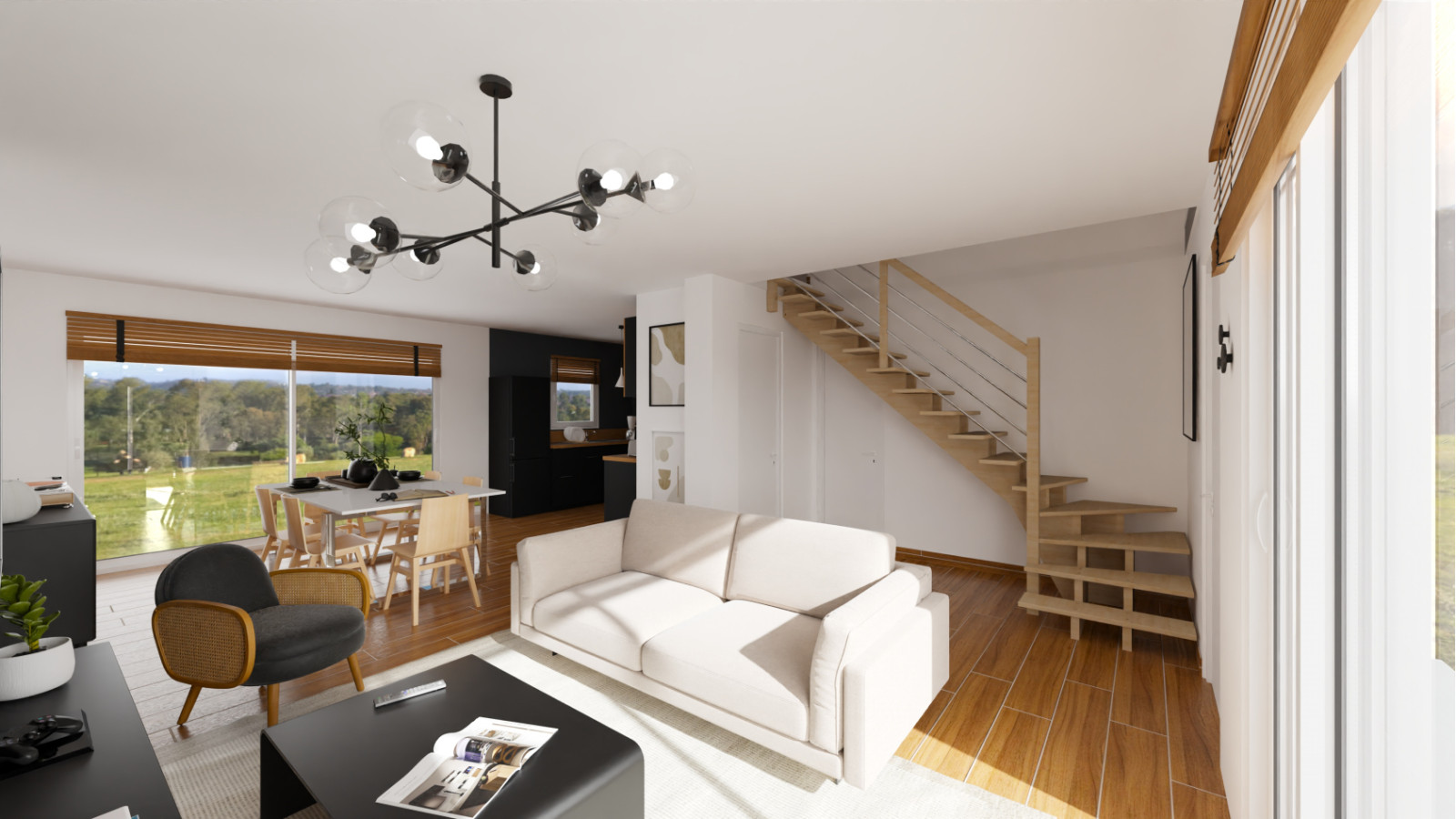 Maison neuve à Livré-sur-Changeon avec 4 chambres sur terrain de 311m2 / image 4