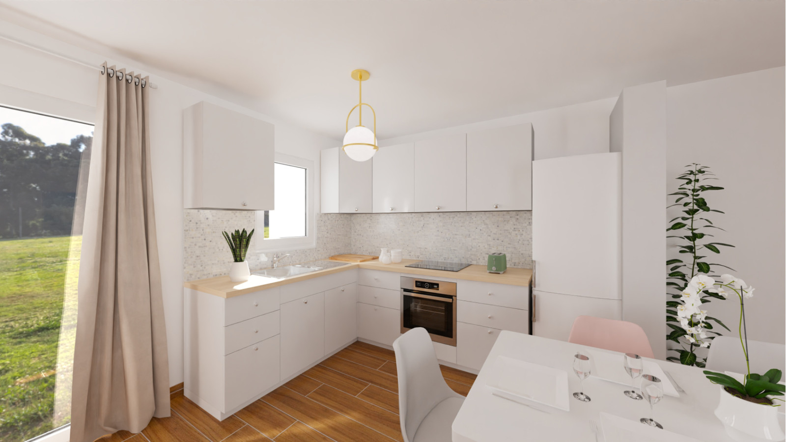 Maison neuve à Beaumont-du-Gâtinais avec 3 chambres sur terrain de 351m2 / image 5