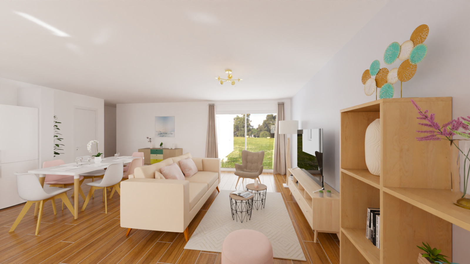 Maison neuve à Pontivy avec 3 chambres sur terrain de 637m2 / image 4