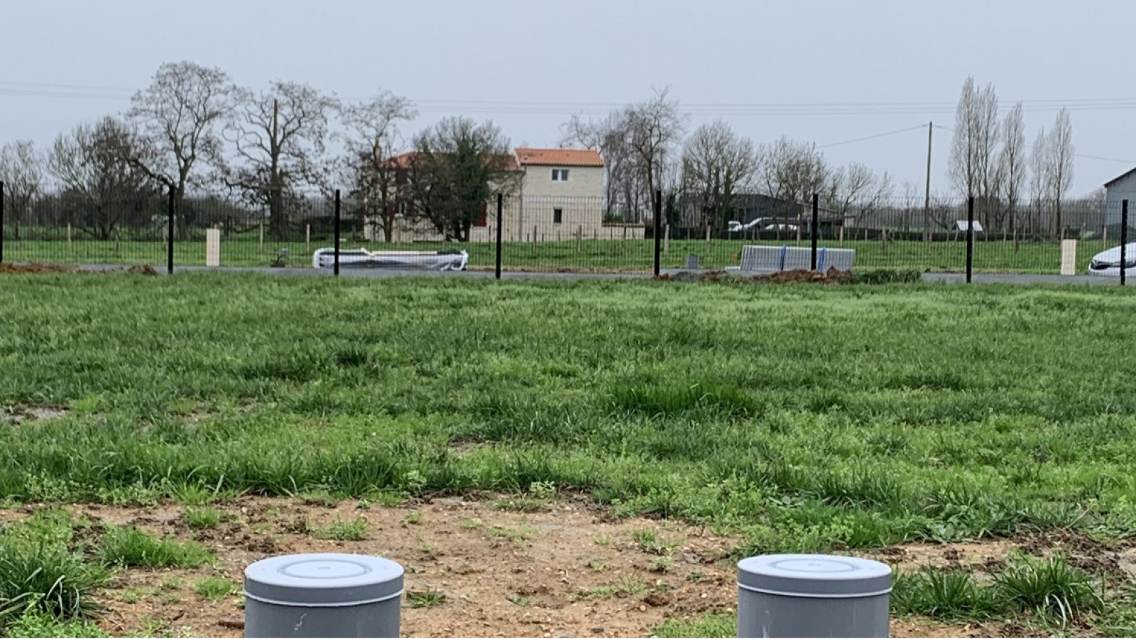 Terrain constructible de 950m2 à Podensac