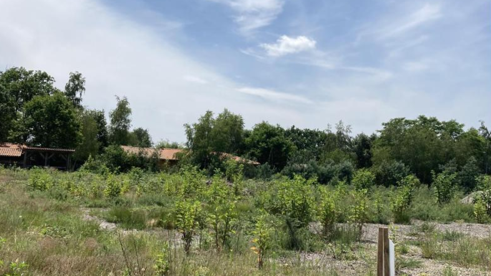 Terrain constructible de 879m2 à Salles