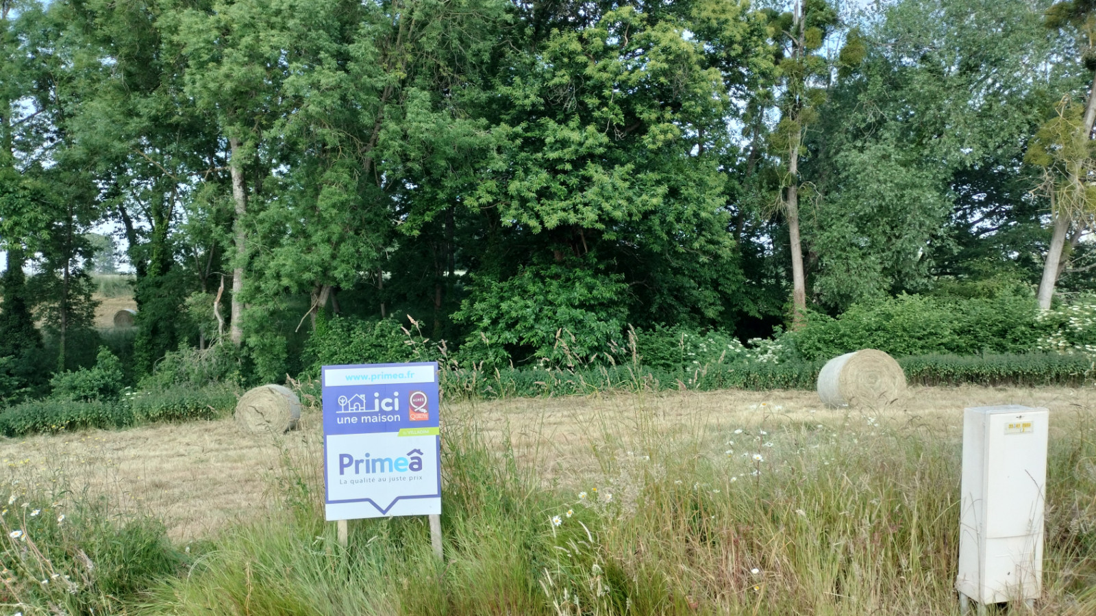 Terrain constructible de 312m2 à Saint-Domineuc