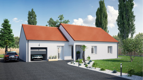 Maison neuve à Chaumont-sur-Loire avec 4 chambres sur terrain de 1000m2 - image 1