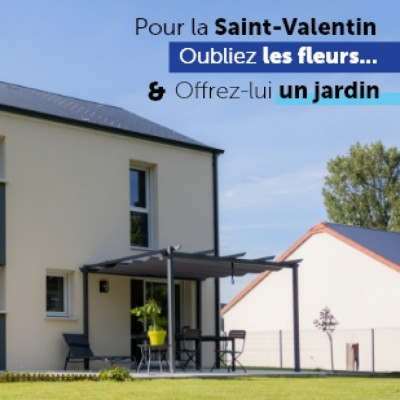 Oubliez les roses... Offrez-lui une maison avec jardin !