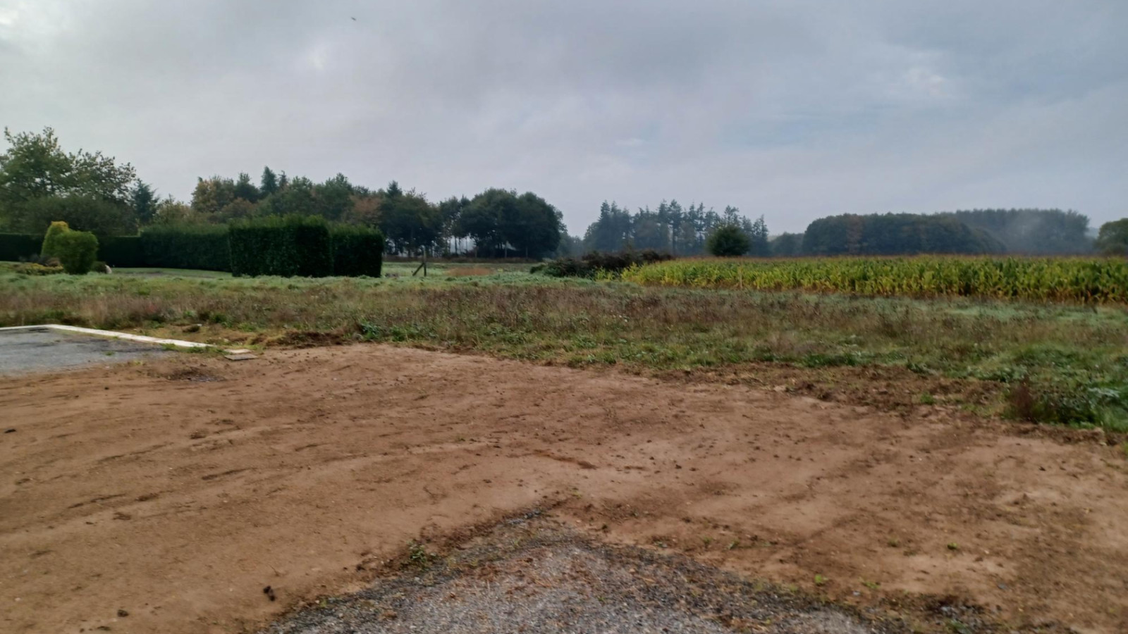 Terrain constructible de 394m2 à Vieux-Vy-sur-Couesnon