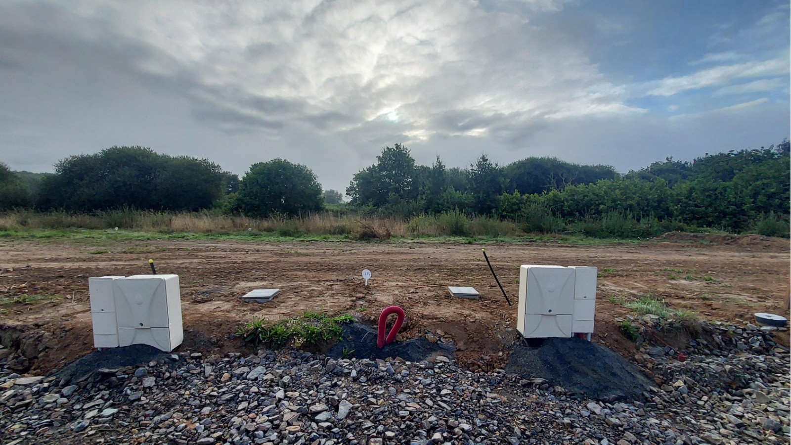 Terrain constructible de 300m2 à Saint-Aubin-des-Landes