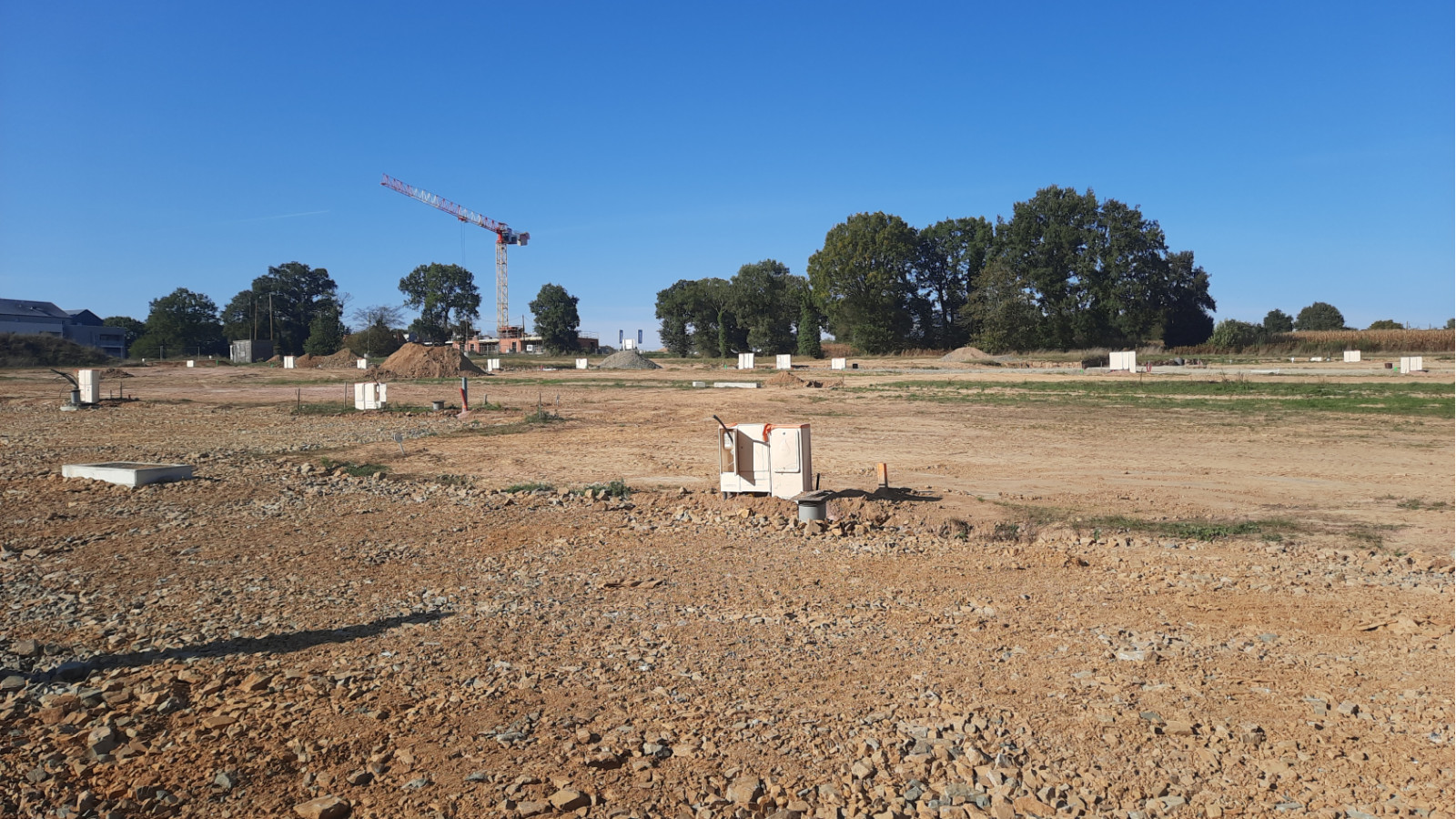 Terrain constructible de 441m2 à Saint-Armel