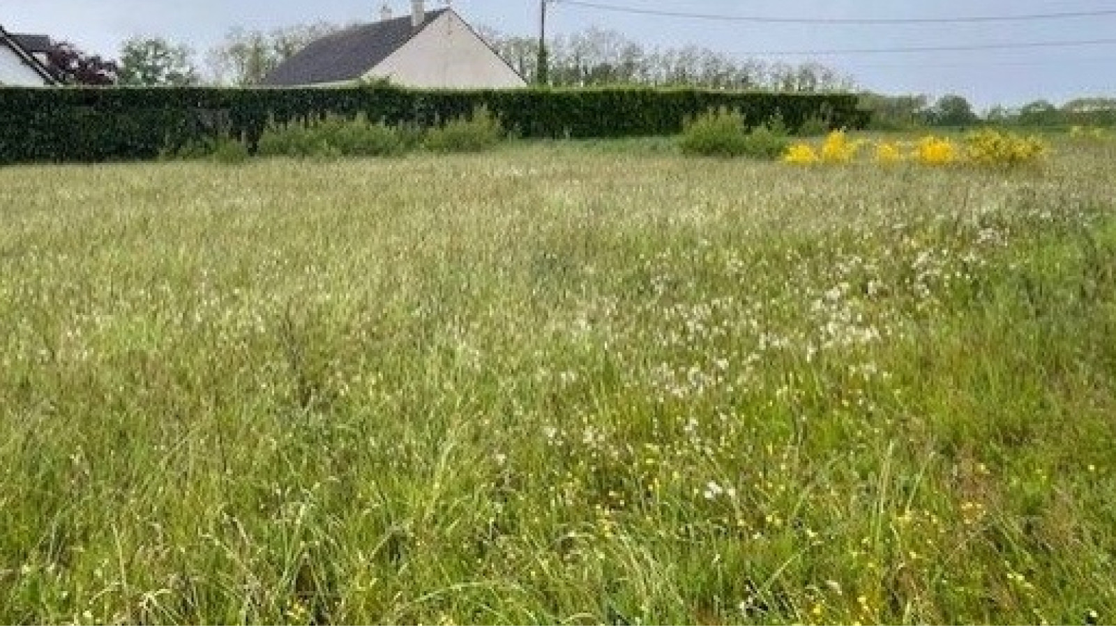 Terrain constructible de 842m2 à Châteauneuf-sur-Loire