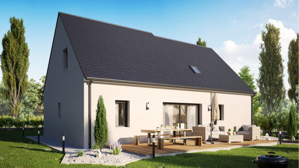 Maison neuve à Olivet avec 5 chambres sur terrain de 608m2 - image 2