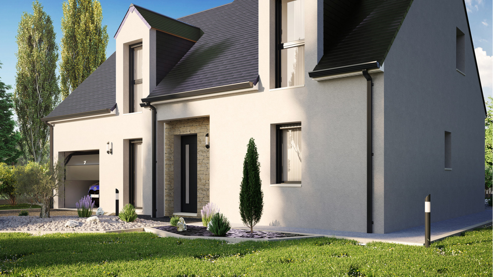 Maison neuve à Olivet avec 5 chambres sur terrain de 608m2 / image 4