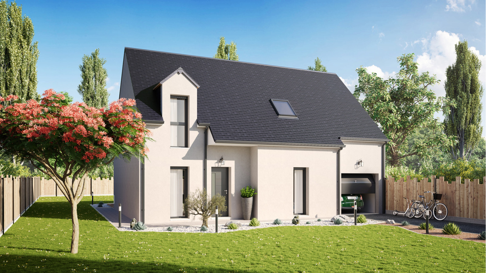 Maison neuve à Saran avec 4 chambres sur terrain de 602m2 / image 2