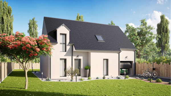 Maison neuve à Saran avec 4 chambres sur terrain de 602m2 - image 1