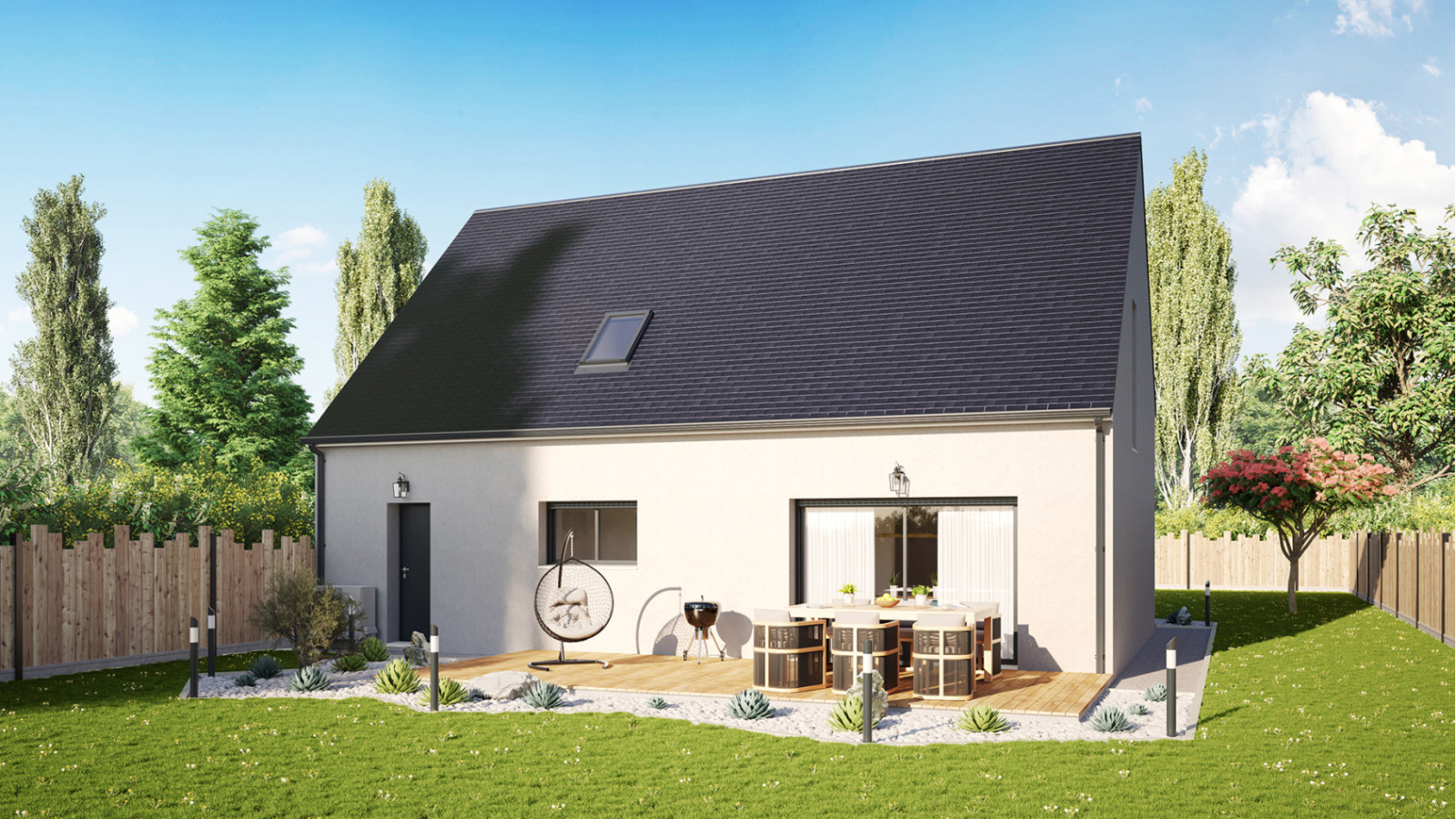 Maison neuve à Saran avec 4 chambres sur terrain de 602m2 / image 3