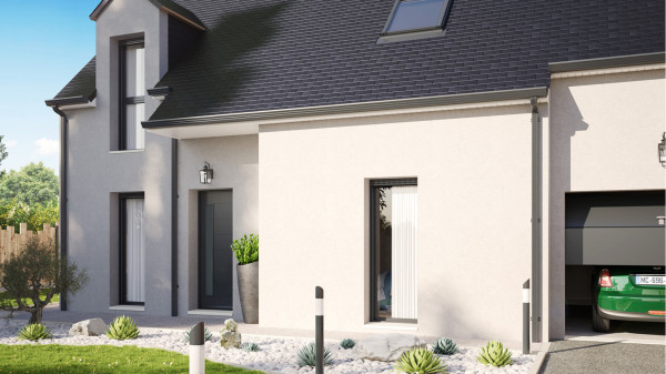 Maison neuve à Saran avec 4 chambres sur terrain de 602m2 - image 3