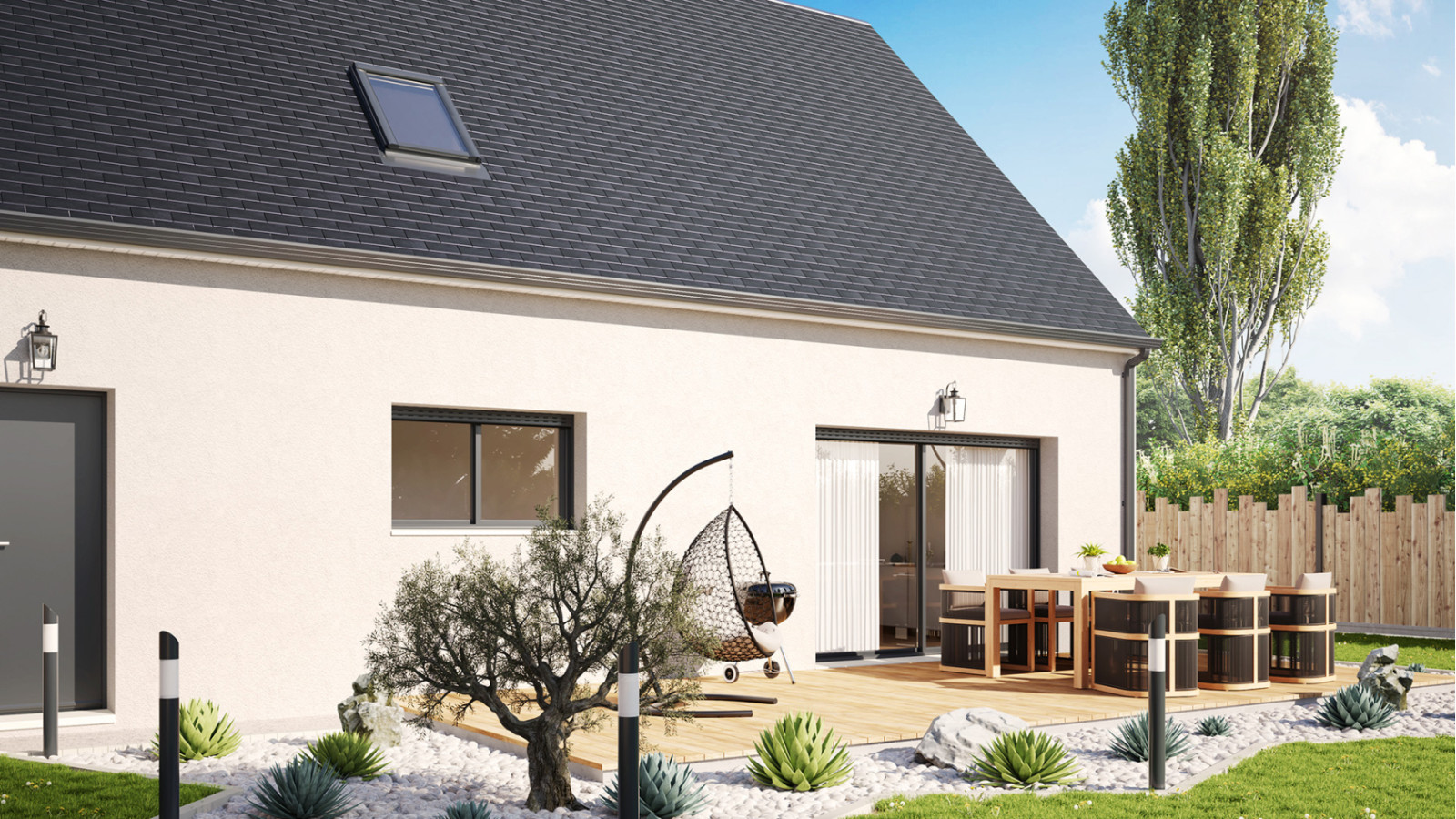 Maison neuve à Saran avec 4 chambres sur terrain de 602m2 / image 5