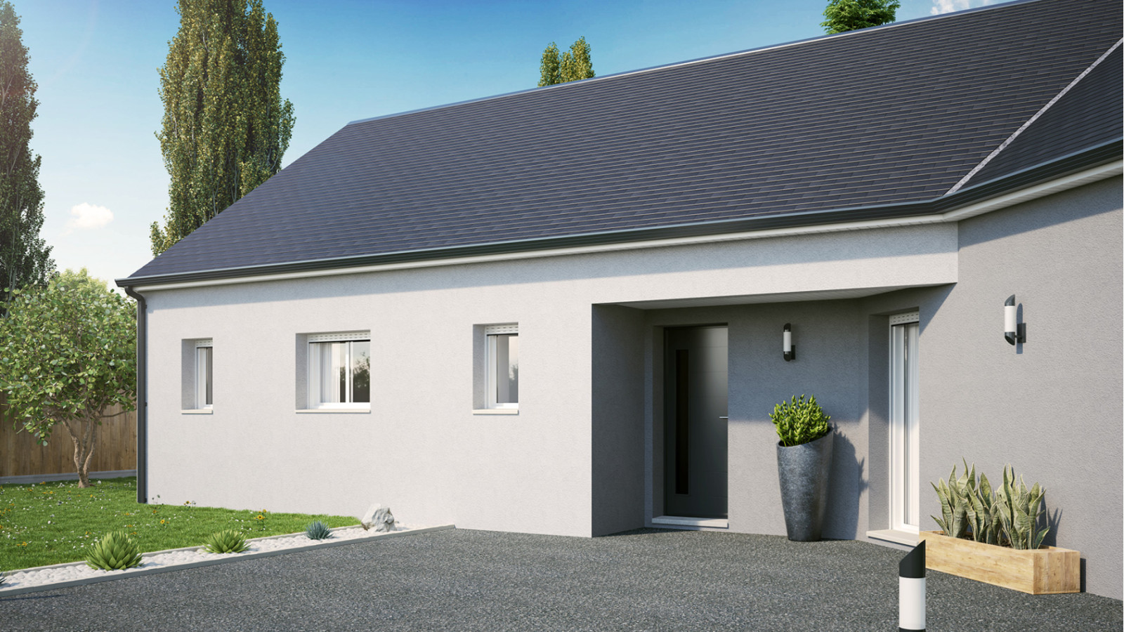 Maison neuve à Chailles avec 3 chambres sur terrain de 1000m2 / image 4