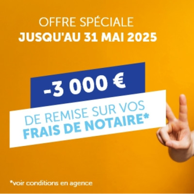 Primeâ vous offre 3 000 € sur vos frais de notaire* !