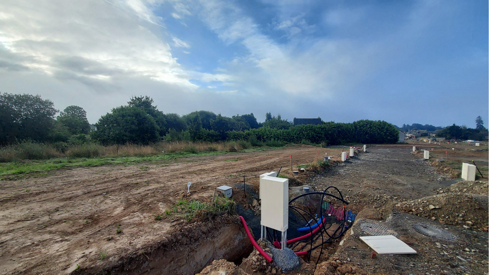 Terrain constructible de 337m2 à Erbrée