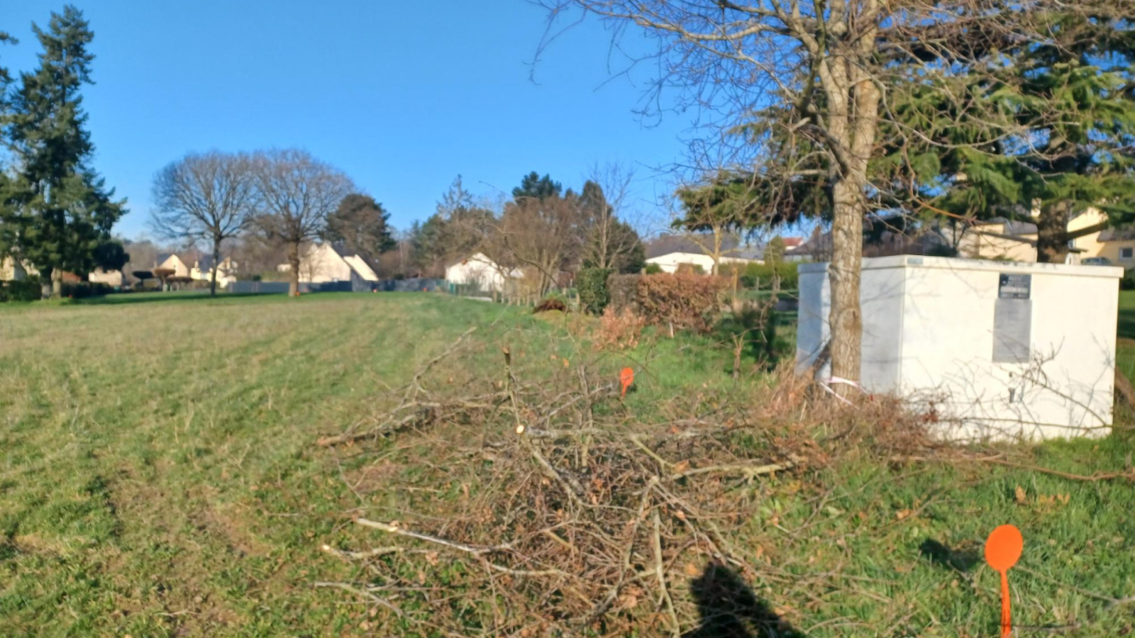 Terrain constructible de 320m2 à Argentré-du-Plessis