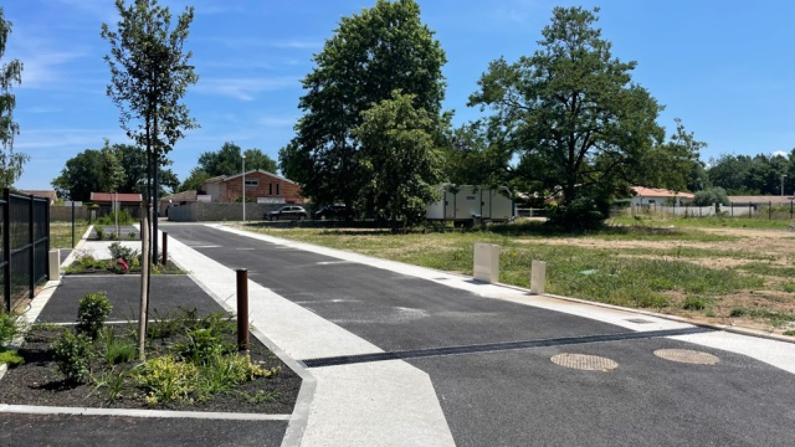 Terrain constructible de 326m2 à Cadillac-sur-Garonne