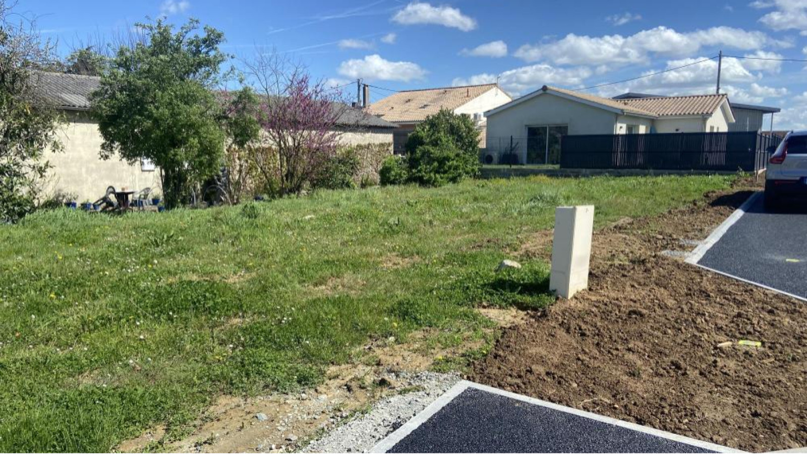 Terrain constructible de 417m2 à Bègles