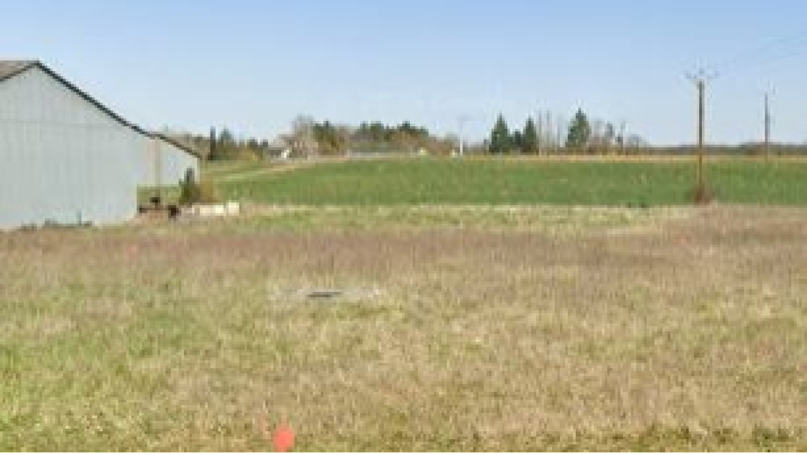 Terrain constructible de 574m2 à Landes-le-Gaulois