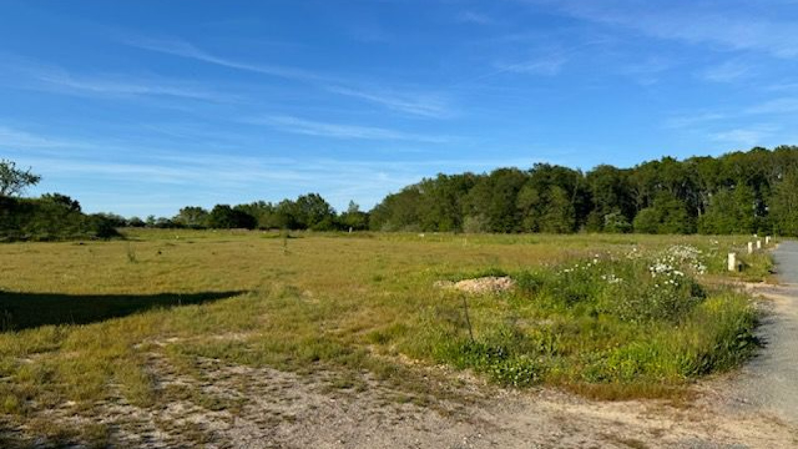 Terrain constructible de 452m2 à Baugé-en-Anjou