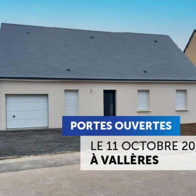 Portes ouvertes : visitez votre future maison neuve à Vallères (37)