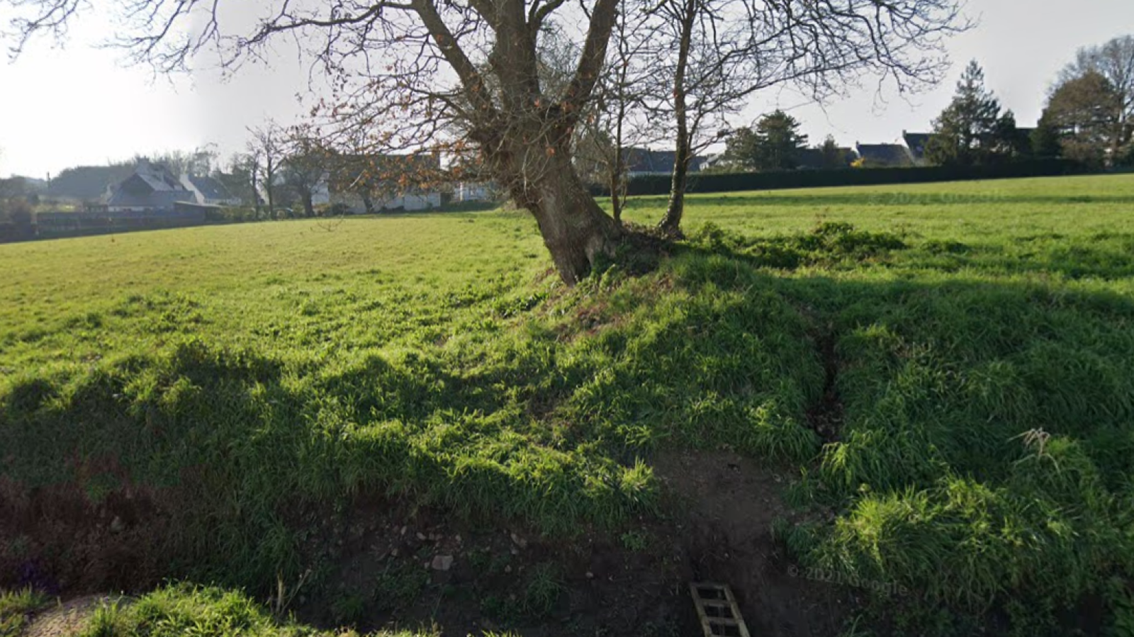 Terrain constructible de 393m2 à Grand-Champ