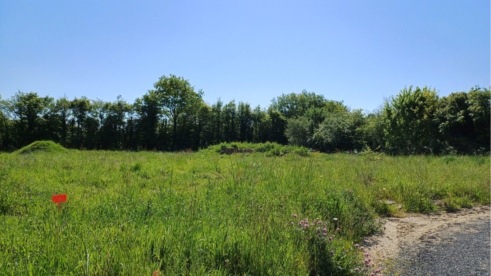 Terrain constructible de 389m2 à La Roche-sur-Yon