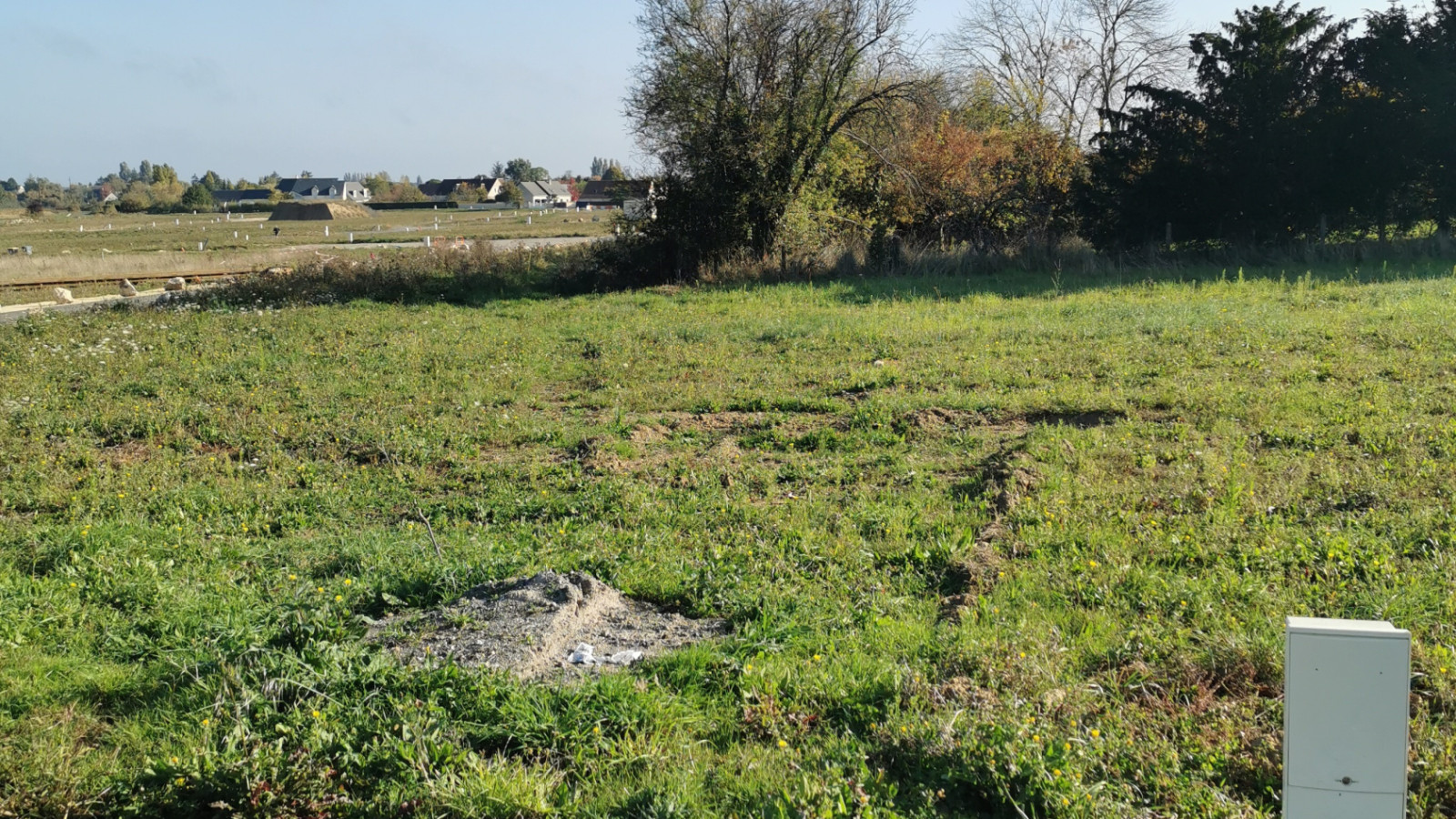 Terrain constructible de 456m2 à Luynes