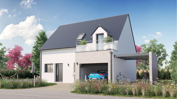Maison neuve à Baule avec 2 chambres sur terrain de 559m2 - image 1