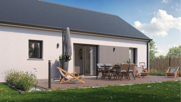 Maison neuve à Ingré avec 2 chambres sur terrain de 561m2 - image 2