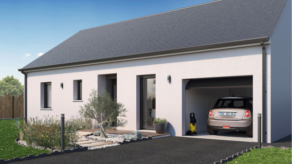 Maison neuve à Ingré avec 2 chambres sur terrain de 561m2 - image 3