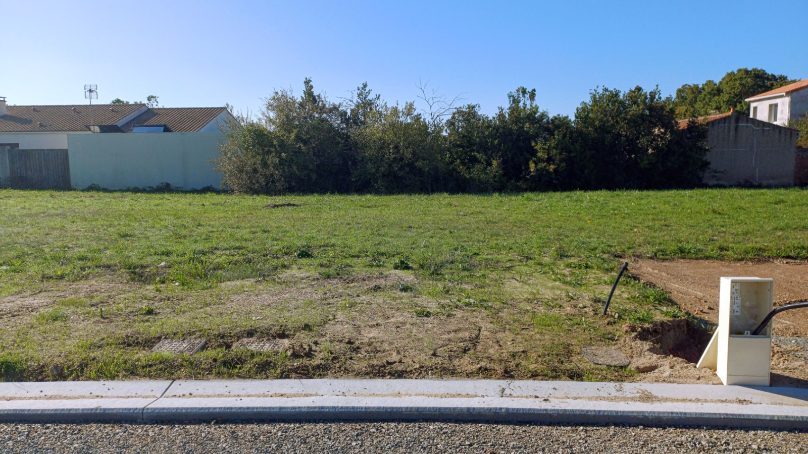 Terrain constructible de 762m2 à Saint-Hilaire-de-Riez