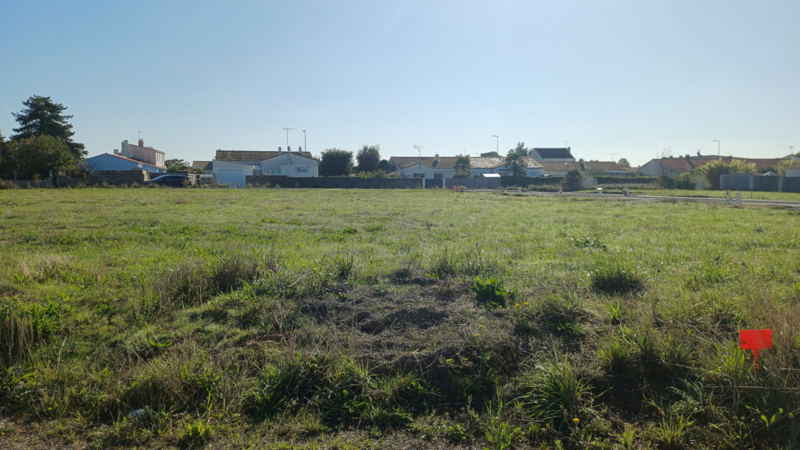 Terrain constructible de 354m2 à Challans