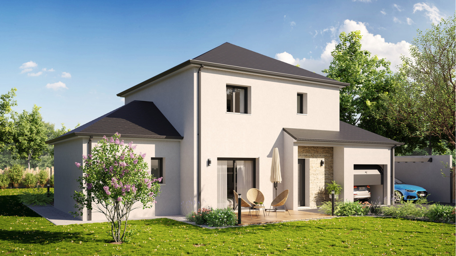 Maison neuve à Ingré avec 4 chambres sur terrain de 561m2 / image 2