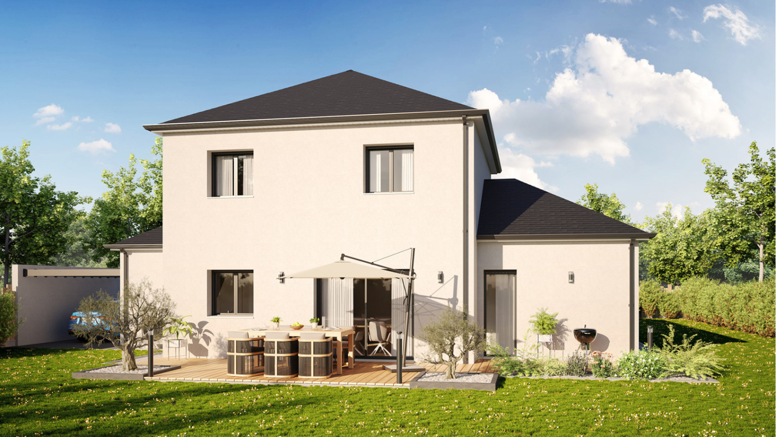 Maison neuve à Ingré avec 4 chambres sur terrain de 561m2 / image 3