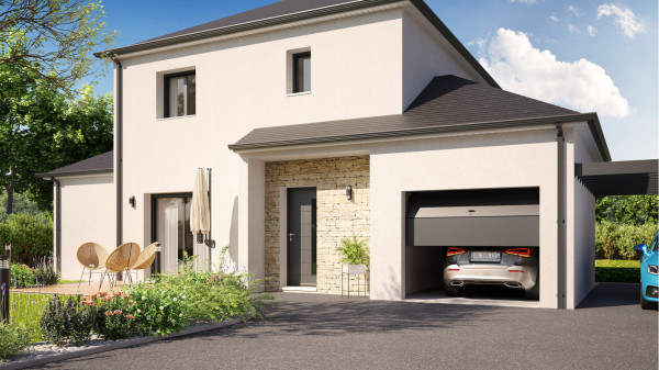 Maison neuve à Ingré avec 4 chambres sur terrain de 561m2 - image 3