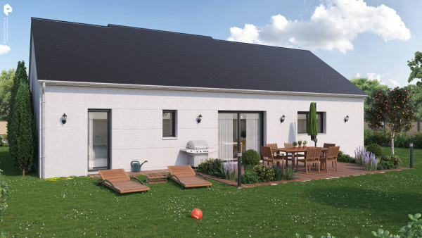 Maison neuve à Saran avec 3 chambres sur terrain de 602m2 - image 1