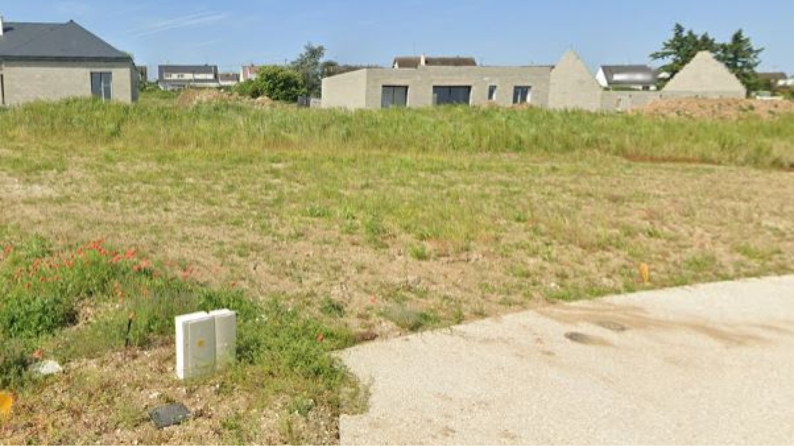 Terrain constructible de 577m2 à Vendôme