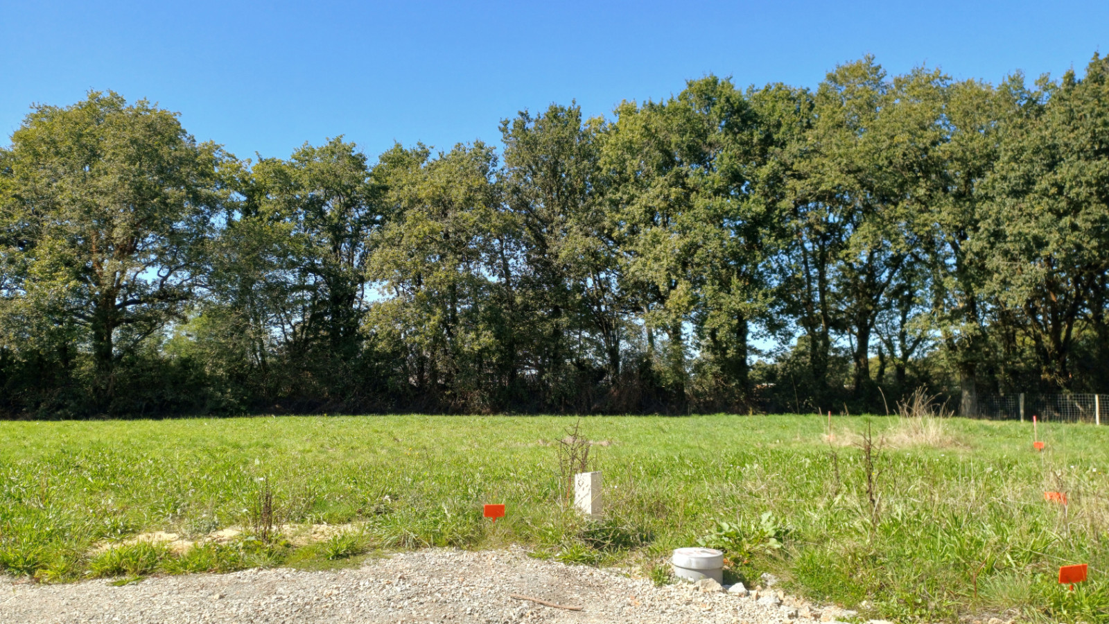 Terrain constructible de 412m2 à Notre-Dame-de-Riez