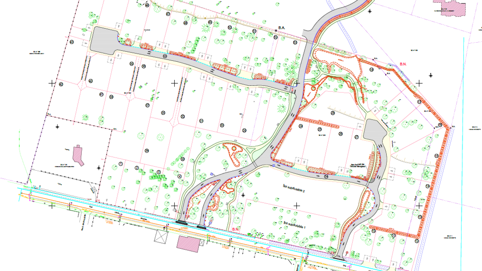 Terrain constructible de 720m2 à Lamotte-Beuvron