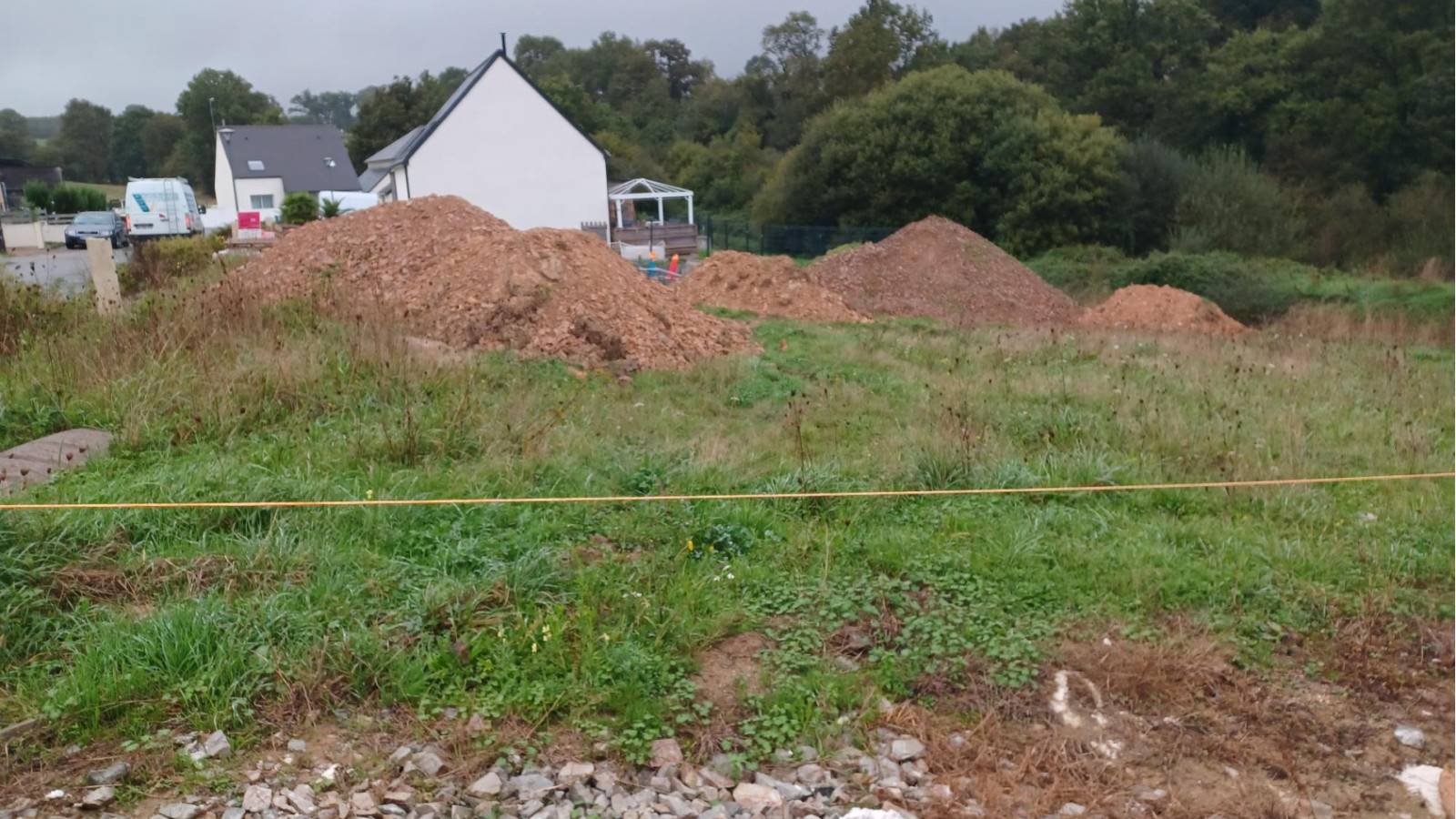 Terrain constructible de 339m2 à Saint-Aubin-des-Landes