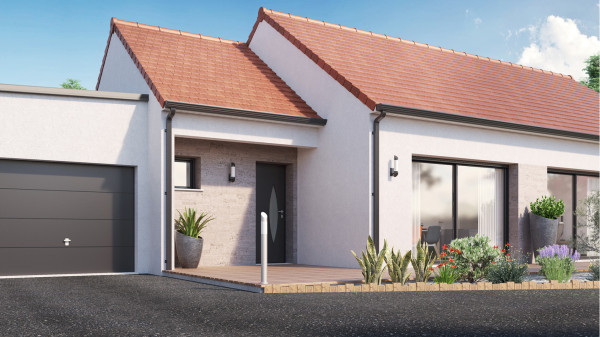 Maison neuve à Chailles avec 4 chambres sur terrain de 1000m2 - image 2