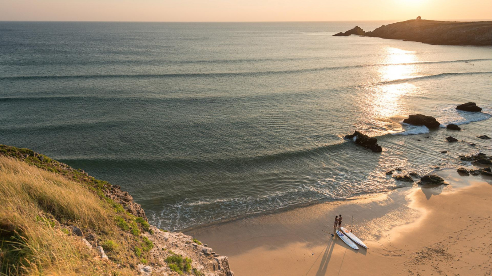 Terrain constructible de 453m2 à Quiberon